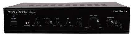 MADISON 1305BK STEREO HIFI AMPLIFIER 2 X 100W RMS