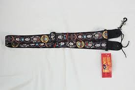 PERRIS 6012 GUNS N ROSES POLY GUITAR STRAP SKULLS