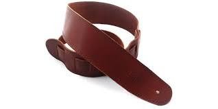 DSL Leather 2.5 Inch Tan with Brown Stitching SGE25-16-2