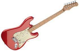 Stagg SES50M-FRD Red Fiesta