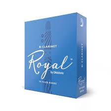 Rico Royal 1.0 Strength Reeds for Bb Clarinet