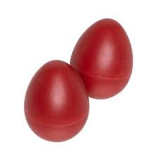 Stagg Egg Shakers (2-Piece Set) - Red