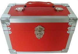 Steepletone Red CD/ 7 case