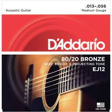 Daddario EJ12 set medium 13 gauge