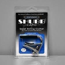 Shubb C1 Nickel Capo for Steel String Guitar