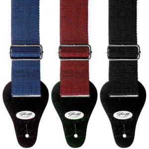 Stagg 2" Red Nylon Guitar Strap