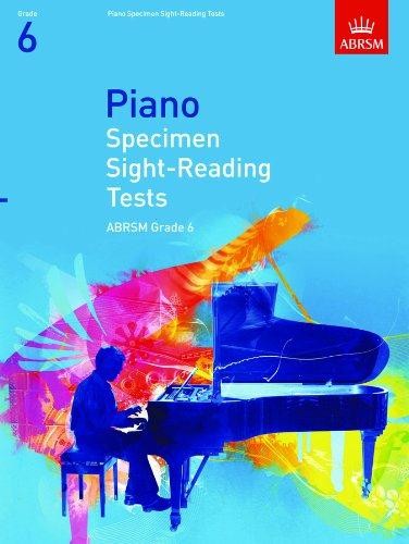 Piano Specimen Sight-Reading Tests, Grade 6 (Abrsm Sight-Reading)