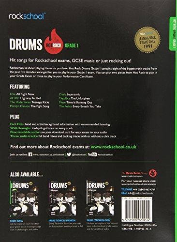 Rockschool: Hot Rock Drums - Grade 1
