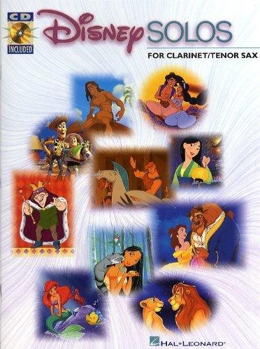 Disney Solos (Clarinet Or Tenor Saxophone). Partitions, CD pour Clarinette, Saxophone Tenor