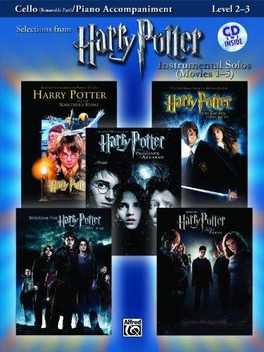 Harry Potter - Instrumental Solos (Movies 1-5) - Cello And Piano Accompaniment. Sheet Music, CD for Cello, Piano Accompaniment