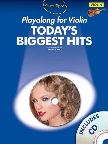 Guest Spot Todays Biggest Hits Violin Book/CD