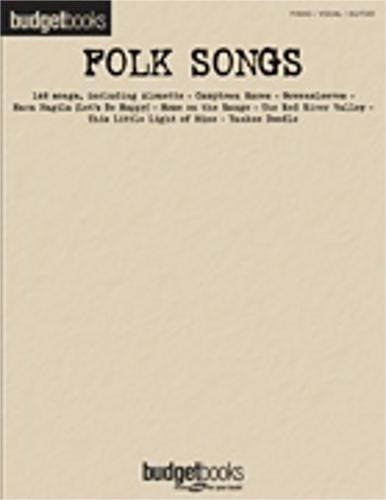 Hal Leonard Budget Books-Folk Songs (P/V/G)