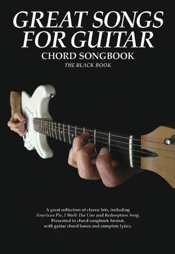 Great Songs Gtr Chord Songbook the Black Book Lyrics and Chords