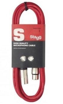 Stagg 6m RED XLR - XLR Signal / Microphone Mic Cable