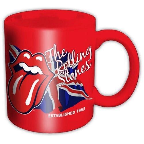 Rolling Stones Mug, Union Jack + Tongue