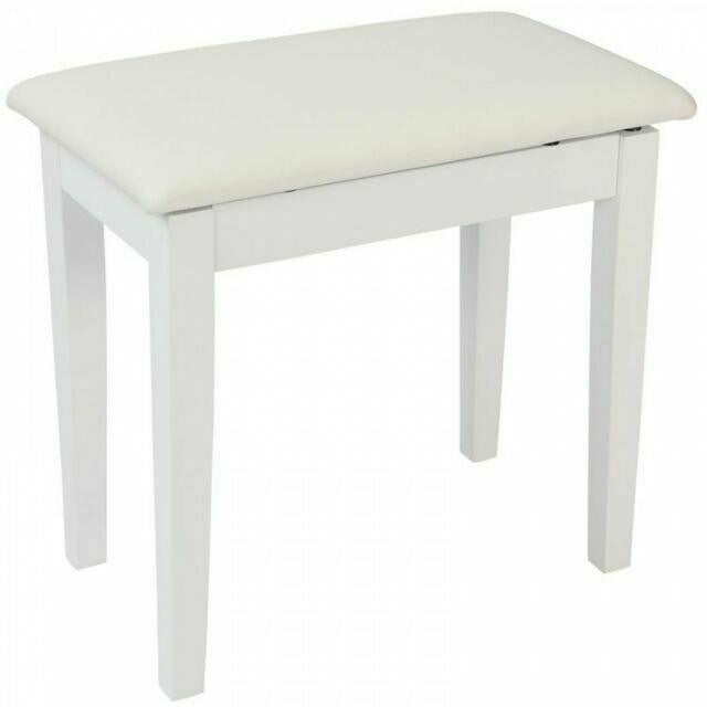 KINSMAN PIANO BENCH WHITE