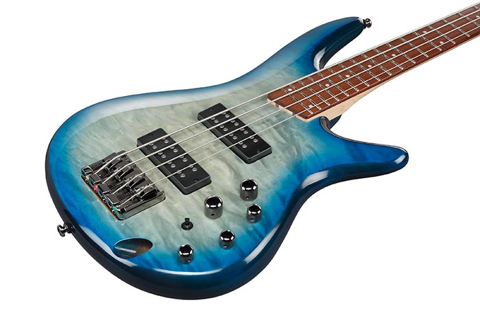 Ibanez SR400EQM-SCB 'Stained Cosmic Blue Burst'