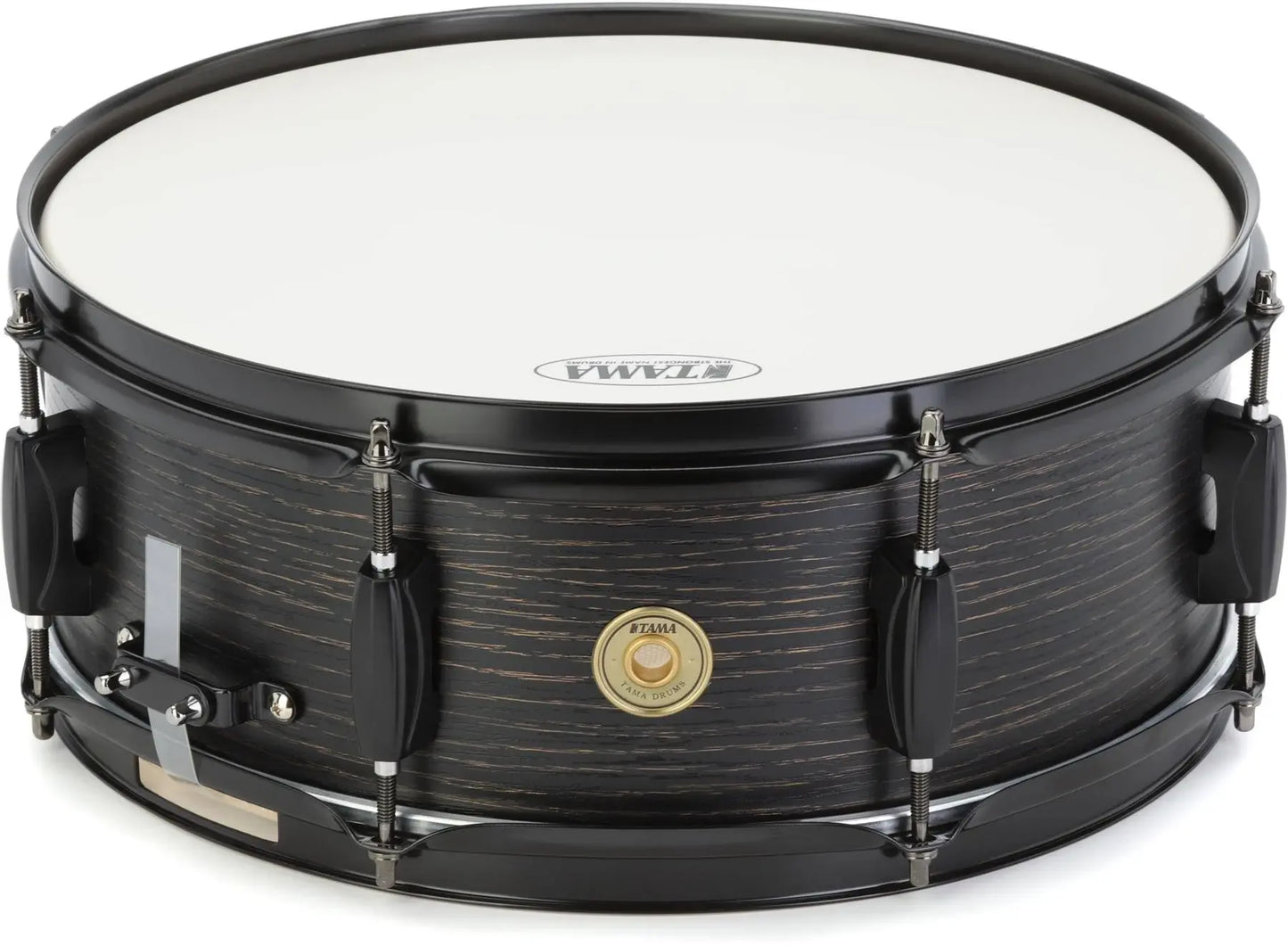 Tama 14" x 5.5" Woodworks Snare Drum - Black Oak Wrap WP1455BK-BOW