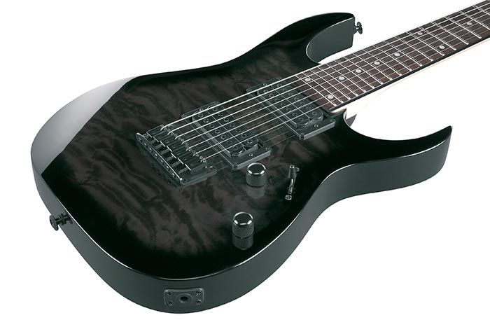 Ibanez GRG7221QA-TKS 'Trans Black Sunburst'