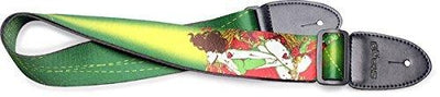 Terylene guitar strap with Pin-up girl  pattern