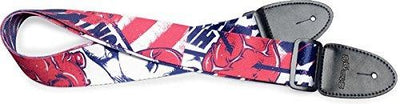 Stagg Ste Terylene Strap Popgirl Red 2, Red
