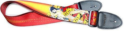 Terylene guitar strap with Pin-up gir  pattern
