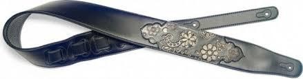 Stagg Paisley Black Leather strap