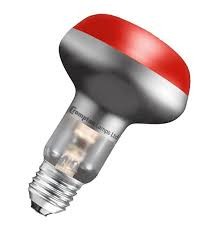 Crompton Reflector Lamp ES 60W red