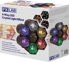FX LAb 6-Way LED Crystal Light Effect