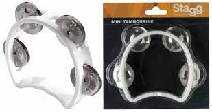Stagg TAB-MINI/WH Mini Tambourine (White)