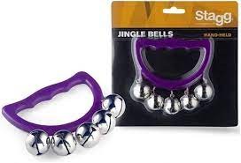 Stagg SHB5 PP Plastic Hand Bells - Purple