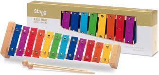 Stagg Meta-k12 RB Metallaphone With 12 Coloured Keys