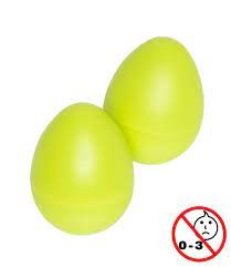 Stagg EGG-2 GR Pair of plastic Egg Shakers - Green