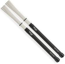 Stagg Poly Bristle Nylon Brushes - Plastic Handle