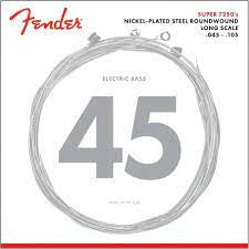 Fender Super 7250's 45 Electric Bass Guitar Strings