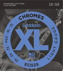 D'Addario XL Chromes ECG25 Light Gauge