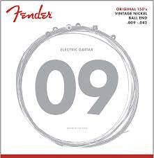 Fender Original 150's Pure Nickel Wound Ball End Electric Guitar Strings - .009 - .042