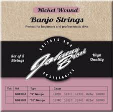 Johnny Brook 9 Gauge Nickel Wound Banjo Strings