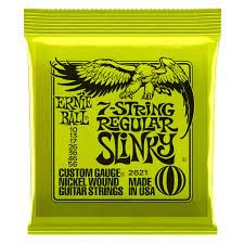 Ernie Ball 2621 7-String Regular Slinky Guitar Strings