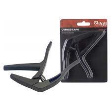Stagg SCPX-CU Capo for Acoustic/Electric Guitars - Black