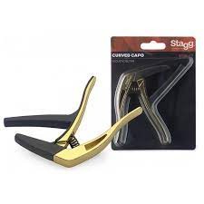 Stagg SCPX-CU Capo for Acoustic/Electric Guitars - Gold