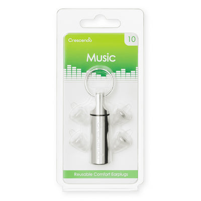 scendo Hearing Protectors: Ear Plugs: In Ear 10 (2 Eartip Sizes)
