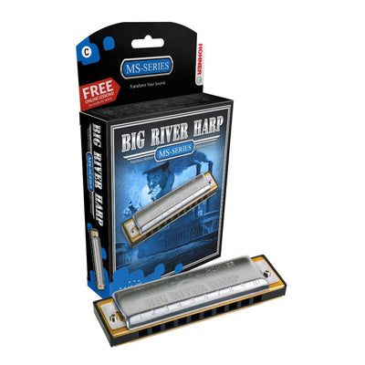 Hohner MS Series Blues Harp Harmonica - Bb