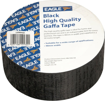 Eagle Black Gaffa Tape