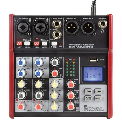 Citronic CSM-4 4 Channel Mixer