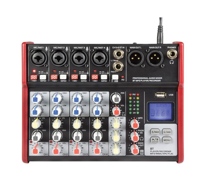 Citronic CSM-6 6 Channel Mixer