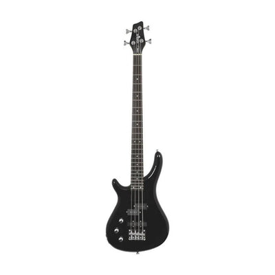 Chord CCB90 Left-Handed Bass Guitar (Black)