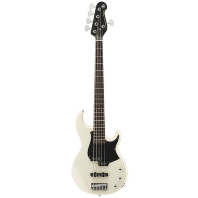 Yamaha BB235 5 String Bass Guitar - White