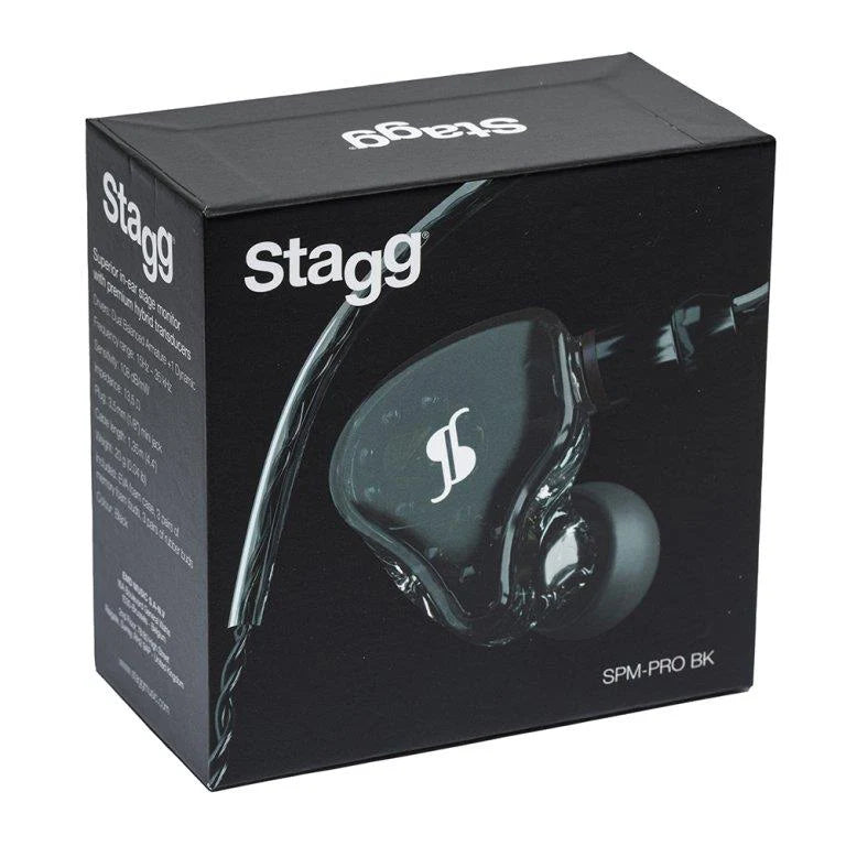 Stagg SPM-PRO Black Pro In Ear Earphones