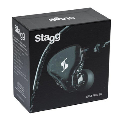 Stagg SPM-PRO Black Pro In Ear Earphones